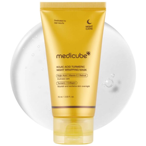 MEDICUBE Kojic Acid Turmeric Night Wrapping Mask 75ml