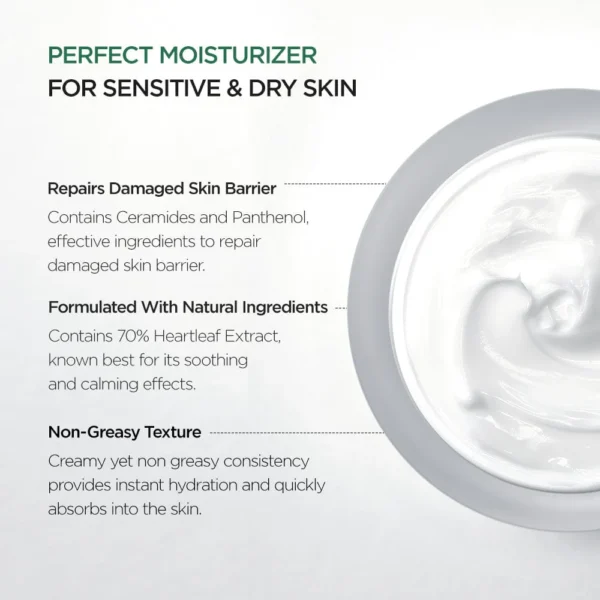 ANUA Heartleaf 70 Intense Calming Cream 50ml - Image 2