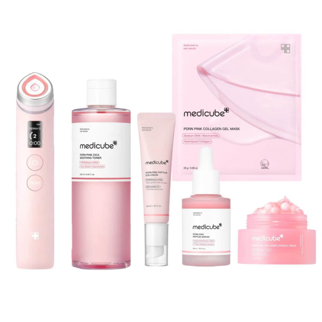 MEDICUBE PDRN Peptide Booster Pro Pink Set