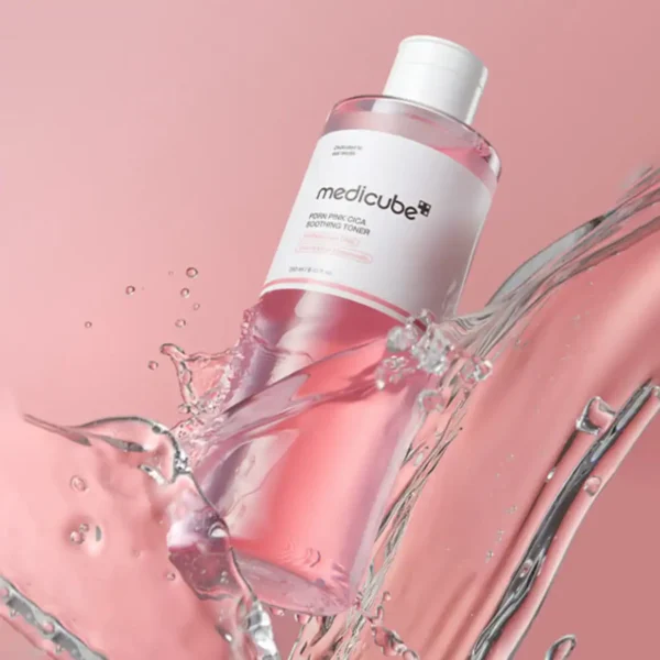 MEDICUBE PDRN Pink Cica Soothing Toner 250ml - Image 2