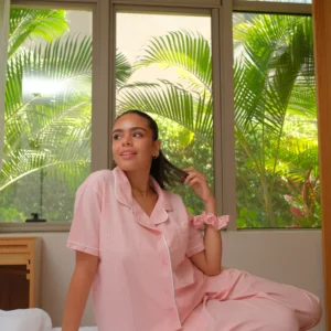 Mentally Checked Out PJ in Pink