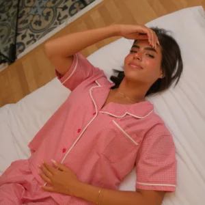 Mentally Checked Out PJ in Red